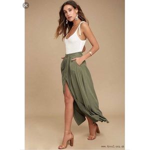 Pistola maxi skirt